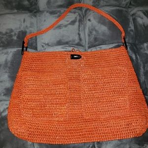 Like New Annabel Ingall Rafia Bag